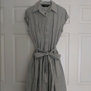 Black/White Stripe Dress